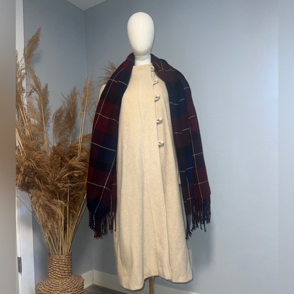 VINTAGE ALORNA WOOL LONG JACKET - Picture 7 of 8